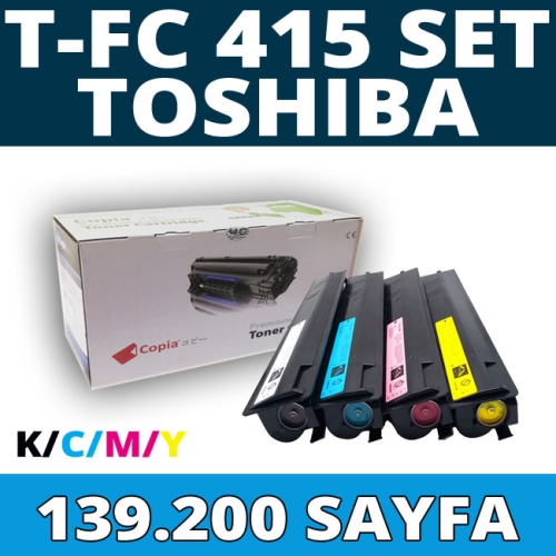 Kopya Copia Ym Tfc Set Toshiba T Fc Kcmy Sayfa Renk