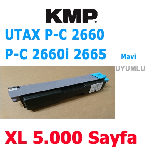 Kmp Utax P C Mfp Sayfa Cyan Muadil Lazer