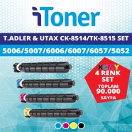 İTONER TMP-CK8514-SET UTAX TRIUMPH ADLER CK-8514/TK-8515 KCMY 90000 Sayfa 4 R...