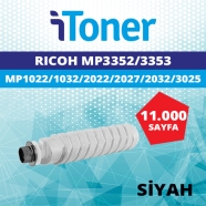 İTONER TMP-MP3352 RICOH MP3352/MP3353 11000 Sayfa SİYAH MUADIL Lazer Yazıcıla...