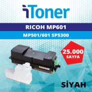 İTONER TMP-MP601 RICOH MP501/MP601 25000 Sayfa SİYAH MUADIL Lazer Yazıcılar /...