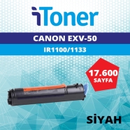 İTONER TMP-EXV50 CANON C-EXV50 17600 Sayfa SİYAH MUADIL Lazer Yazıcılar / Fak...