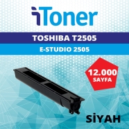 İTONER TMP-T2505 TOSHIBA T-2505P/E 12000 Sayfa SİYAH MUADIL Lazer Yazıcılar /...
