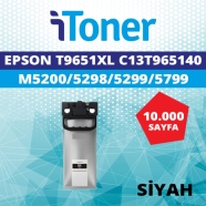 İTONER TMP-T9651XL EPSON C13T965140/T9651XL 10000 SİYAH MUADIL Toner Kartuşu