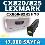 KOPYA COPIA YM-82K5HY0 LEXMARK CX820/CX825/CX860-82K5HY0 17000 Sayfa SARI (YE...