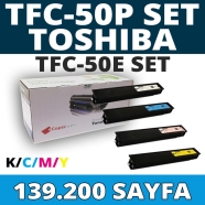 KOPYA COPIA YM-TFC50-SET TOSHIBA TFC-50P/TFC-50E 139200 Sayfa 4 RENK ( MAVİ,S...