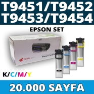 KOPYA COPIA YM-T9451/T9452/T9453/T9454-SET EPSON T9451/T9452/T9453/T9454 KCMY...