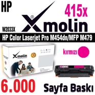 XMOLİN XMO-HP-W2033X XMOLIN / W2033X 6000 Sayfa KIRMIZI (MAGENTA) MUADIL Laze...