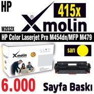 XMOLİN XMO-HP-W2032X XMOLIN / W2032X 6000 Sayfa SARI (YELLOW) MUADIL Lazer Ya...