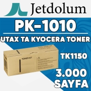 JETDOLUM JET-PK1010 UTAX TRIUMPH ADLER PK-1010/TK-1150 3000 Sayfa SİYAH MUADI...