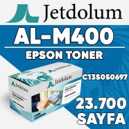 JETDOLUM JET-ALM400 EPSON ALM400-C13S050697-0697 23700 Sayfa SİYAH MUADIL Laz...