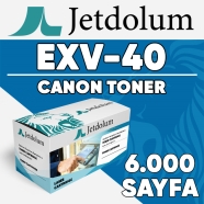 JETDOLUM JET-CEXV40 CANON C-EXV40 6000 Sayfa SİYAH MUADIL Lazer Yazıcılar / F...