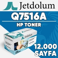 JETDOLUM JET-Q7516A HP Q7516A 12000 Sayfa SİYAH MUADIL Lazer Yazıcılar / Faks...