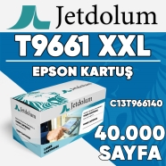 JETDOLUM JET-T9661XXL EPSON T9661XXL C13T966140 40000 SİYAH MUADIL Toner Kartuşu