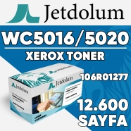 JETDOLUM JET-WC5016 XEROX WC 5016/5020 106R01277 12600 Sayfa SİYAH MUADIL Laz...