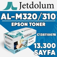 JETDOLUM JET-ALM320H EPSON AL-M320/M310-C13S110078 13300 Sayfa SİYAH MUADIL L...