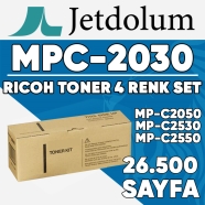JETDOLUM JET-MPC2030-TAKIM RICOH MP-C2030/MP-C2050/MP-C2530/MP-C2550 KCMY 265...