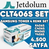 JETDOLUM JET-406S-TAKIM SAMSUNG K406S C406S M406S Y406S KCMY 4500 Sayfa 4 REN...