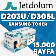 JETDOLUM JET-D203U SAMSUNG MLT-D203U/DMLT-305L 15000 Sayfa SİYAH MUADIL Lazer...