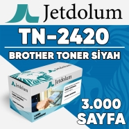 JETDOLUM JET-TN2420 BROTHER TN-2420 3000 Sayfa SİYAH MUADIL Lazer Yazıcılar /...