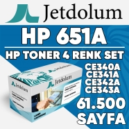 JETDOLUM JET-651A-TAKIM HP CE340A CE341A CE342A CE343A KCMY 61500 Sayfa 4 REN...