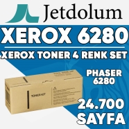 JETDOLUM JET-P6280-TAKIM XEROX PHASER 6280 KCMY 24700 Sayfa 4 RENK ( MAVİ,SİY...