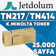 JETDOLUM JET-TN217 KONICA MINOLTA & DEVELOP TN-217/TN-414 25000 Sayfa SİYAH M...