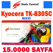 STATIC CONTROL 002-08-SK8305C Kyocera TK-8305C 1T02LKCNL0 15000 Sayfa MAVİ (C...