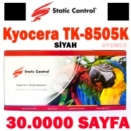 STATIC CONTROL 002-08-LK8505K Kyocera TK-8505K 1T02LC0NL0 30000 Sayfa SİYAH M...