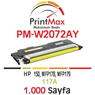 PRINTMAX PM-W2072AY PM-W2072AY 1000 Sayfa SARI (YELLOW) MUADIL Lazer Yazıcıla...