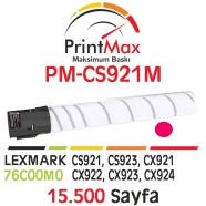 PRINTMAX PM-CS921M PM-CS921M 15500 Sayfa KIRMIZI (MAGENTA) MUADIL Lazer Yazıc...
