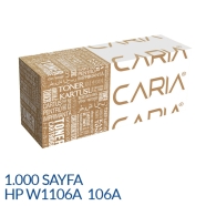 CARIA CTHW106A W1106A 1000 Sayfa SİYAH MUADIL Lazer Yazıcılar / Faks Makinele...