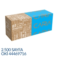 CARIA CTOC310C C310C UNIVERSAL 2500 Sayfa MAVİ (CYAN) MUADIL Lazer Yazıcılar ...