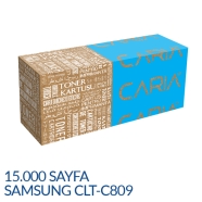 CARIA CTS809C CLT-C809 15000 Sayfa MAVİ (CYAN) MUADIL Lazer Yazıcılar / Faks ...