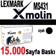 XMOLİN XMO-LEX-MS431 XMOLIN / MS431 15000 Sayfa SİYAH MUADIL Lazer Yazıcılar ...