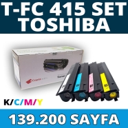 KOPYA COPIA YM-TFC415-SET TOSHIBA T-FC 415 KCMY 139200 Sayfa 4 RENK ( MAVİ,Sİ...