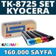 KOPYA COPIA YM-TK8725-SET KYOCERA TK-8725 KCMY 160000 Sayfa 4 RENK ( MAVİ,SİY...