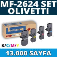 KOPYA COPIA YM-MF2624-SET OLIVETTI 4024MF/B1234 7200 Sayfa SİYAH MUADIL Lazer...