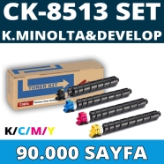 KOPYA COPIA YM-CK8513-SET UTAX TRIUMPH ADLER CK-8513 KCMY 90000 Sayfa 4 RENK ...