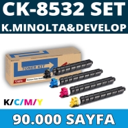 KOPYA COPIA YM-CK8532-SET UTAX TRIUMPH ADLER CK-8532 KCMY 90000 Sayfa 4 RENK ...