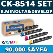 KOPYA COPIA YM-CK8514-SET UTAX TRIUMPH ADLER CK-8514 KCMY 90000 Sayfa 4 RENK ...