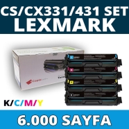 KOPYA COPIA YM-CS331-CS431-CX331-CX431-SET LEXMARK CS331/CS431/CX331/CX431 KC...