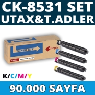 KOPYA COPIA YM-CK8531-SET UTAX TRIUMPH ADLER CK-8531 KCMY 90000 Sayfa 4 RENK ...