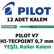 PILOT BX-V7-G YEŞİL 0,4 mm F (İnce) PILOT V7 HI-TECHPOINT İĞNE UÇLU ROLLER KA...