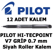 PILOT BXGPN-V7-B SİYAH 0,4 mm F (İnce) PILOT Hi-Techpoint V5 Grip İğne Uçlu R...