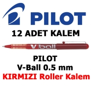 PILOT BL-VB5-R KIRMIZI 0,3 mm F (İnce) PILOT V-BALL İğne Uçlu Roller Kalem 0,...