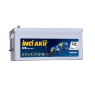 İNCİ ( 1014071 ) 12 V 230 Ah C2 STAR-STOP EFB PENTERA SULU Akü