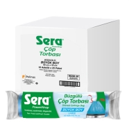 SERA POWERWRAP ( BÜZGÜLÜ, KOKUSUZ 06292-32 ) BÜYÜK BOY 65 x 70 cm 23 µm 10'lu...