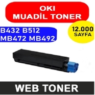 WEB TONER WT-B432 WT-B432 12000 Sayfa SİYAH MUADIL Lazer Yazıcılar / Faks Mak...