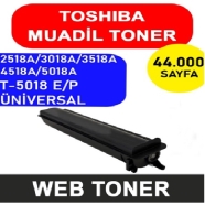 WEB TONER WT-T5018 WT-T5018 44000 Sayfa 4 RENK ( MAVİ,SİYAH,SARI,KIRMIZI ) MU...